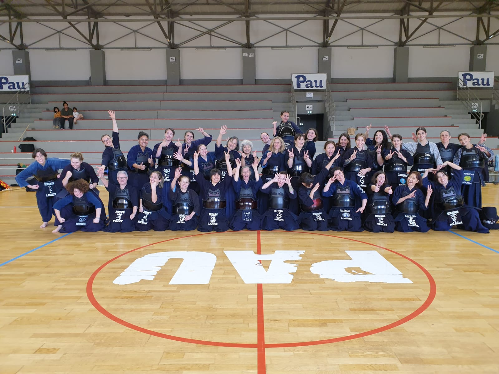 Stage feminin de kendo à Pau: 2e édition